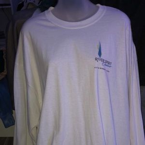 White Long Sleeve Teeshirt Size XXL